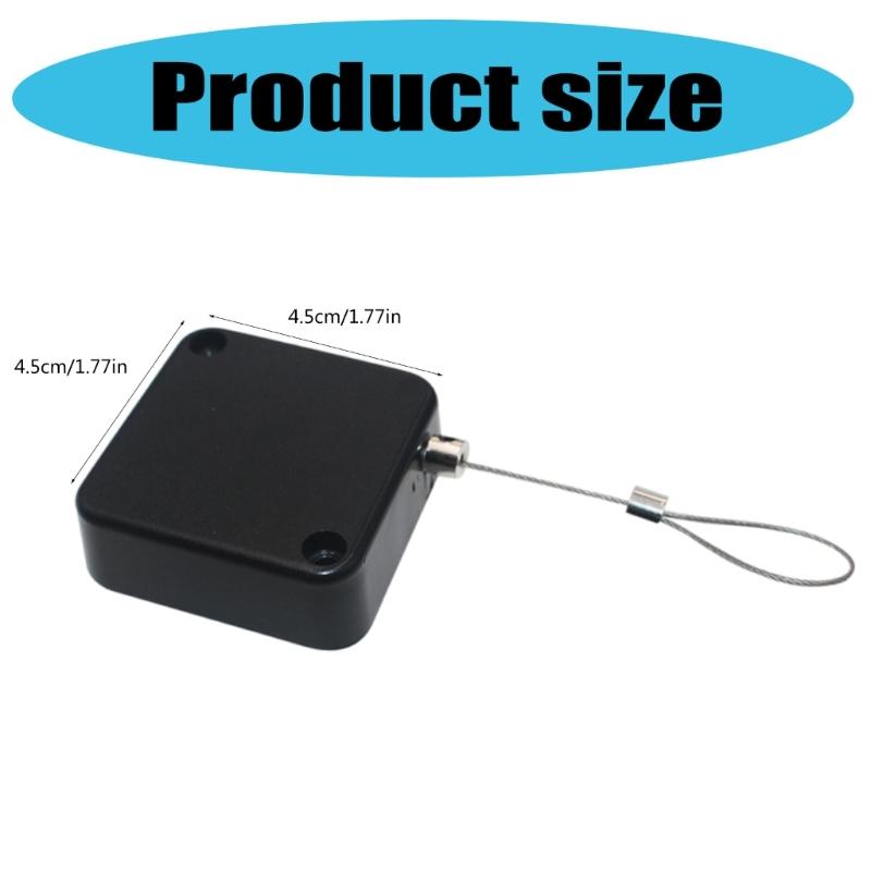 1/2/4Pcs Retractable TV Remote Control Tethers with Adjustable Leashes Secure Remote