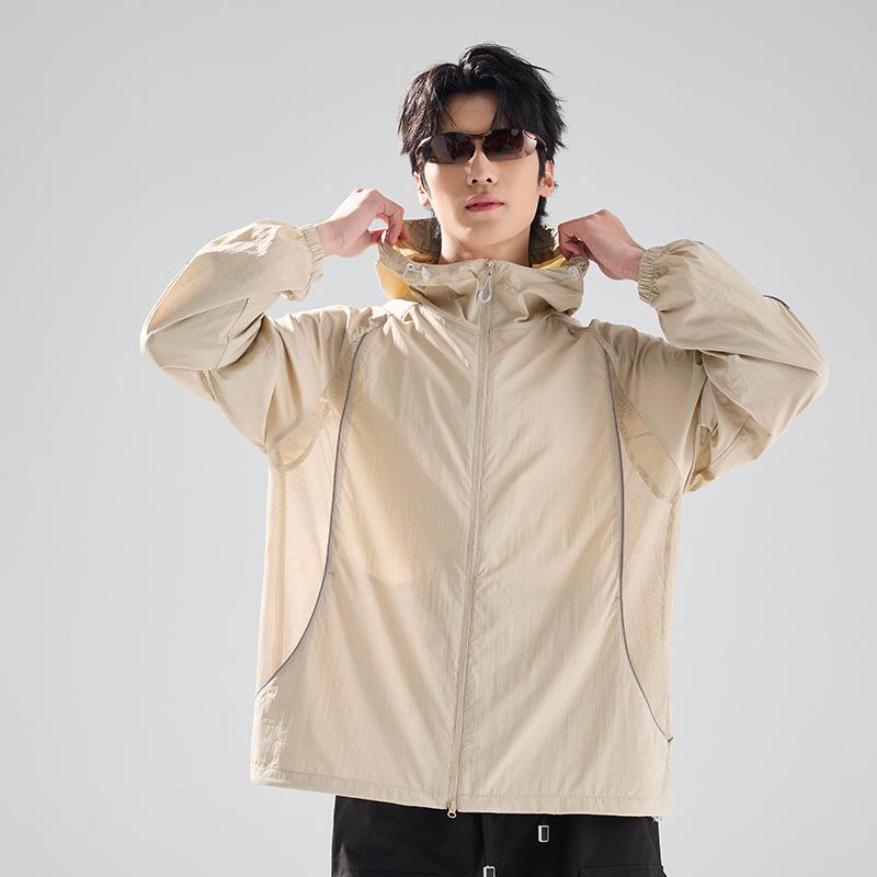 1011 summer new ice silk breathable men's and women's jackets versatile casual fishing climbing running quick-drying sunscreen clothes