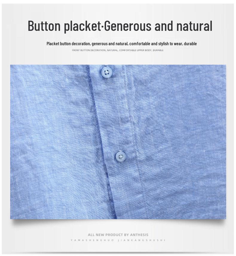 Men's Sleeveless Washed Linen Vest - Retro, Breathable, and Lightweight In Solid Summer Colors