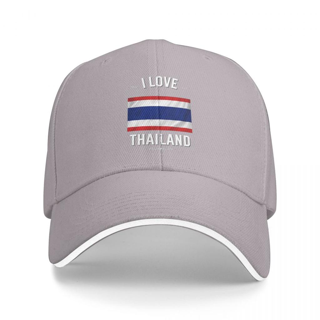 Unisex Baseball Hats I Love Thailand Outdoor Streetwear Summer Sports Baseball Caps Hip Hop Cap Casquette Hats