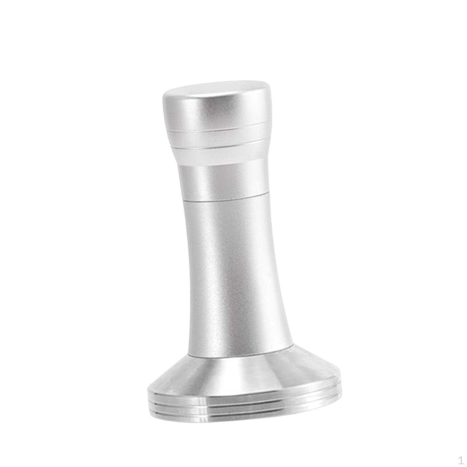

Aluminum Alloy Coffee Tamper Barista Tool Espresso Dispensing for Restaurant Bar Hotel Gift 58mm Argent