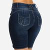 Plus Size Fashion Women Denim Shorts Pants Summer Skinny Slim Fit Short Jeans