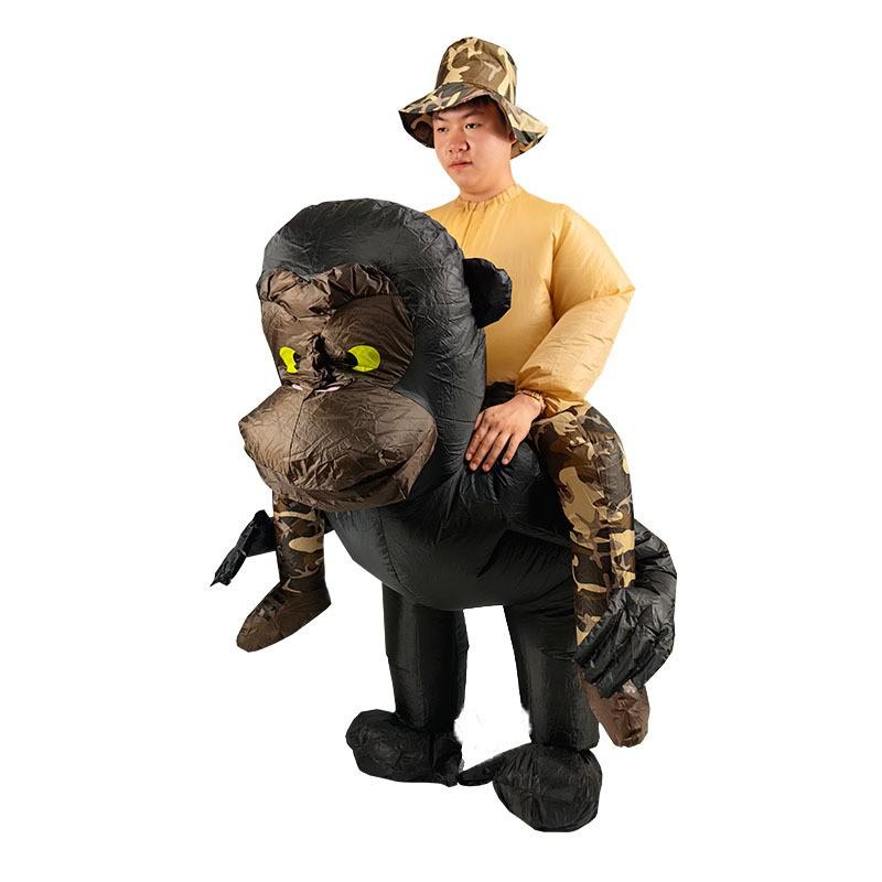 Captain America Hulk Easter Party Inflatable Muscle Costume