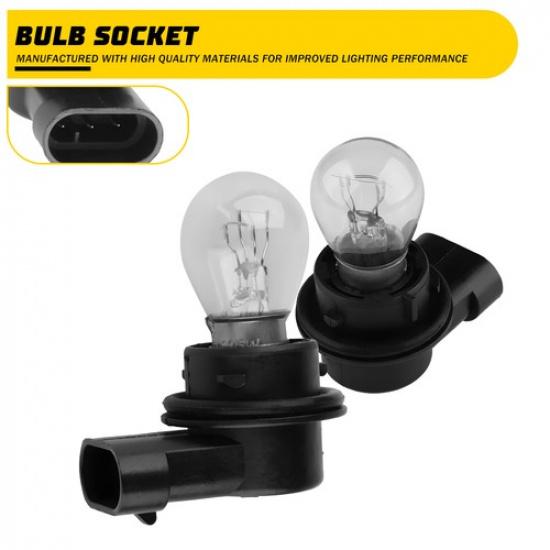 

Front DRL Daytime Running Light Lamp Bulb w/ Socket For Jeep Renegade 2014-