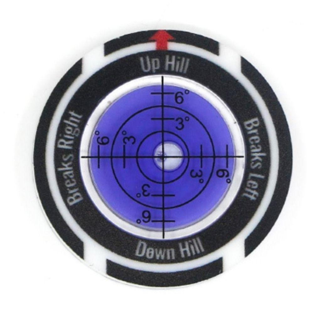 Clear&Transparent Golf Slope Meter Ball Marker Golf Spirit Level Golf Tools Leveler Outdoor Sports