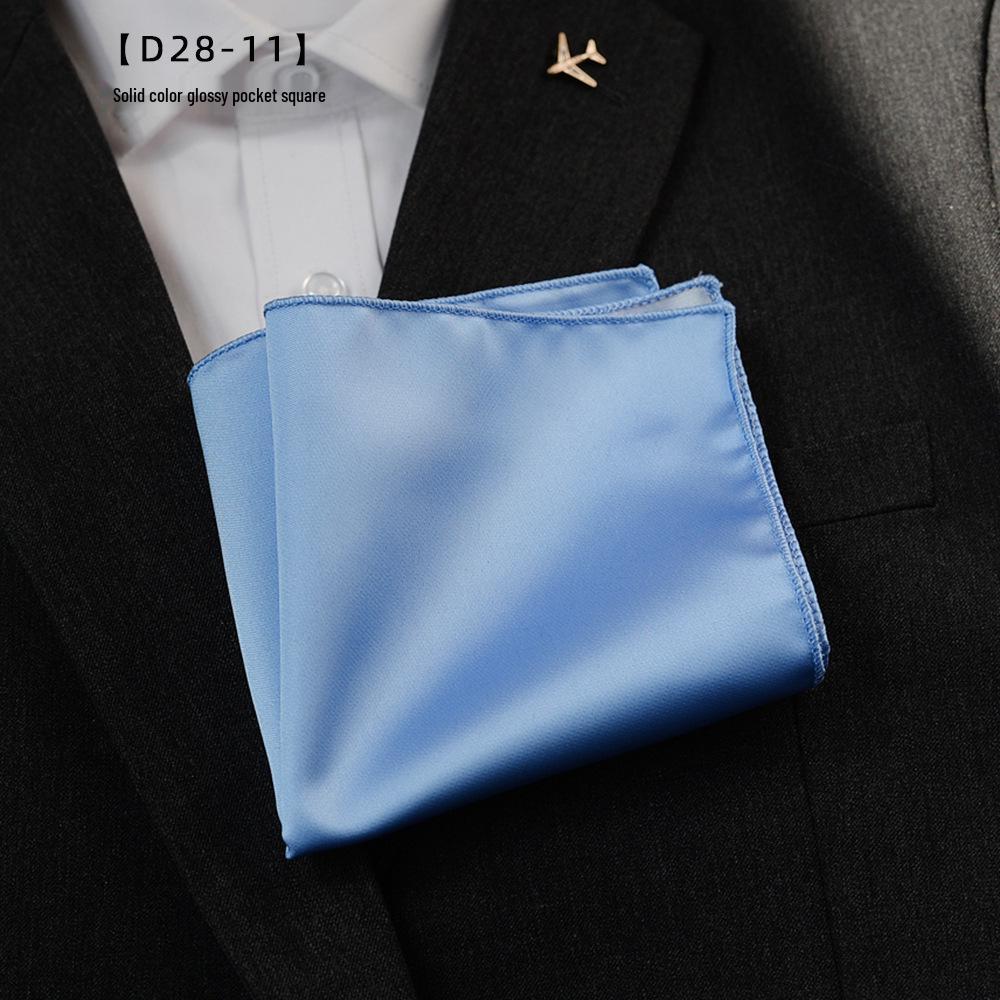 Retro Square Handkerchief: Men's Formal Scarf & Pocket Square Accessory