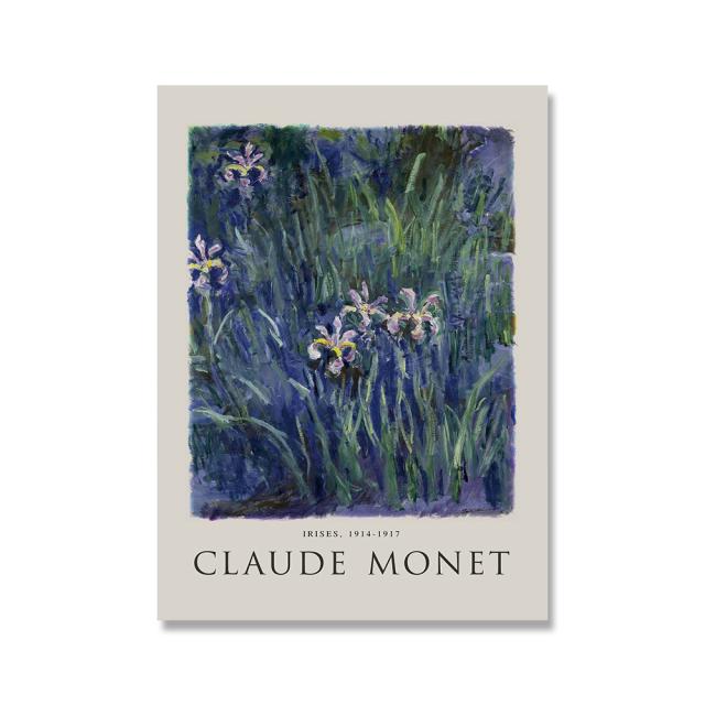 Berømt Van Gogh-kunstner Stjernehimmel Oljemaleri Solsikkeutstilling Plakat Blomst Naturlig veggkunst Lerretsmaleri Hjemmeinnredning Ingen ramme