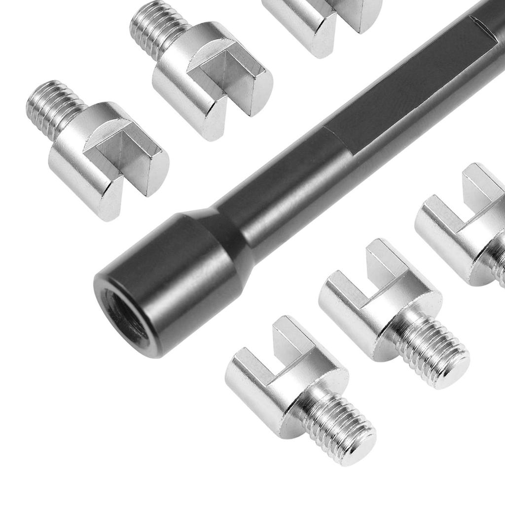 Spoke Spanner Wrench Adjust Bicycle Rim Tension with Dustproof Box Steel