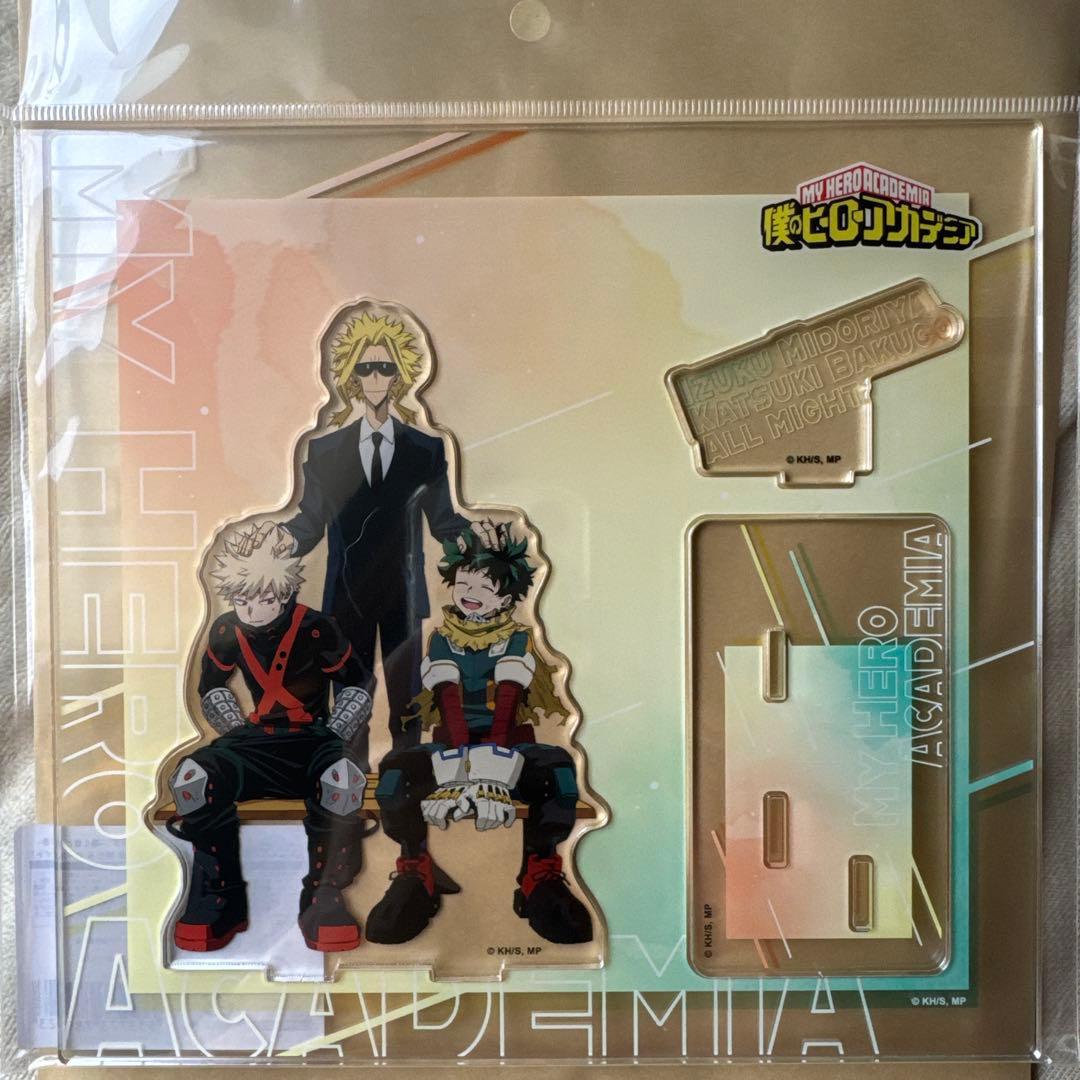 Used My Hero Academia Acrylic Stand Izuku Midoriya Katsuki Bakugou All Might