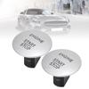 2pcs Engine Push Start Button, Silver Color Replacement Keyless Go Start Stop Pushbutton with Easy Installation, for Vehicle Part Number 2215450714