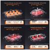 Qianxing Acrylic Transparent Rectangular Serving Tray