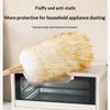 Genuine Wool Duster Lint Free Dense Soft Fur Strong Dust Removal for Household Car Sofa Book Shelf Cleaning Use