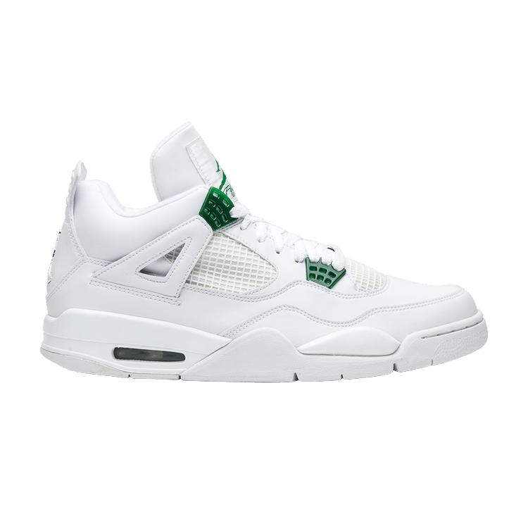 

Air Jordan 4 Retro Classic Green 2004 Men Sneakers White Chrome 308497-101