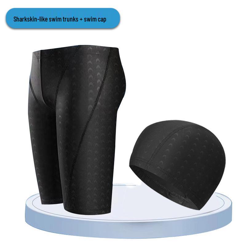 

Мужские быстросохнущие плавки и набор аксессуаров - Защита от неловких ситуаций с шапочкой и очками 3XL