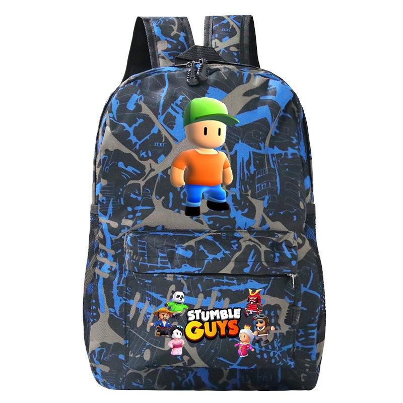 Collision Party Game Merchandise Printing Trend Student Leisure Children Double Shoulder Bag