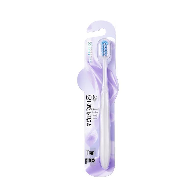Suke Cloud-Feel Soft Bristle Whitening Toothbrush, 4-Pack