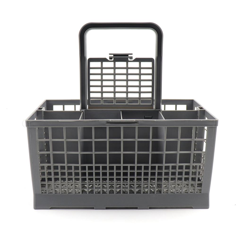 Dishwasher Cutlery Basket Universal Basket (9.5" X 5.4"x 4.8") Universal Basket with Handle Replacement Rack Holder