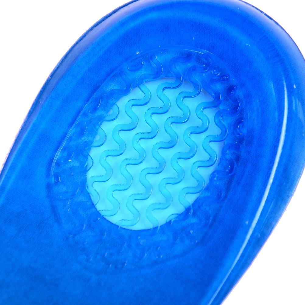 1Pair Silicon Gel Heel Cushion Insoles Soles Spur Support Shoe Pad Feet Care