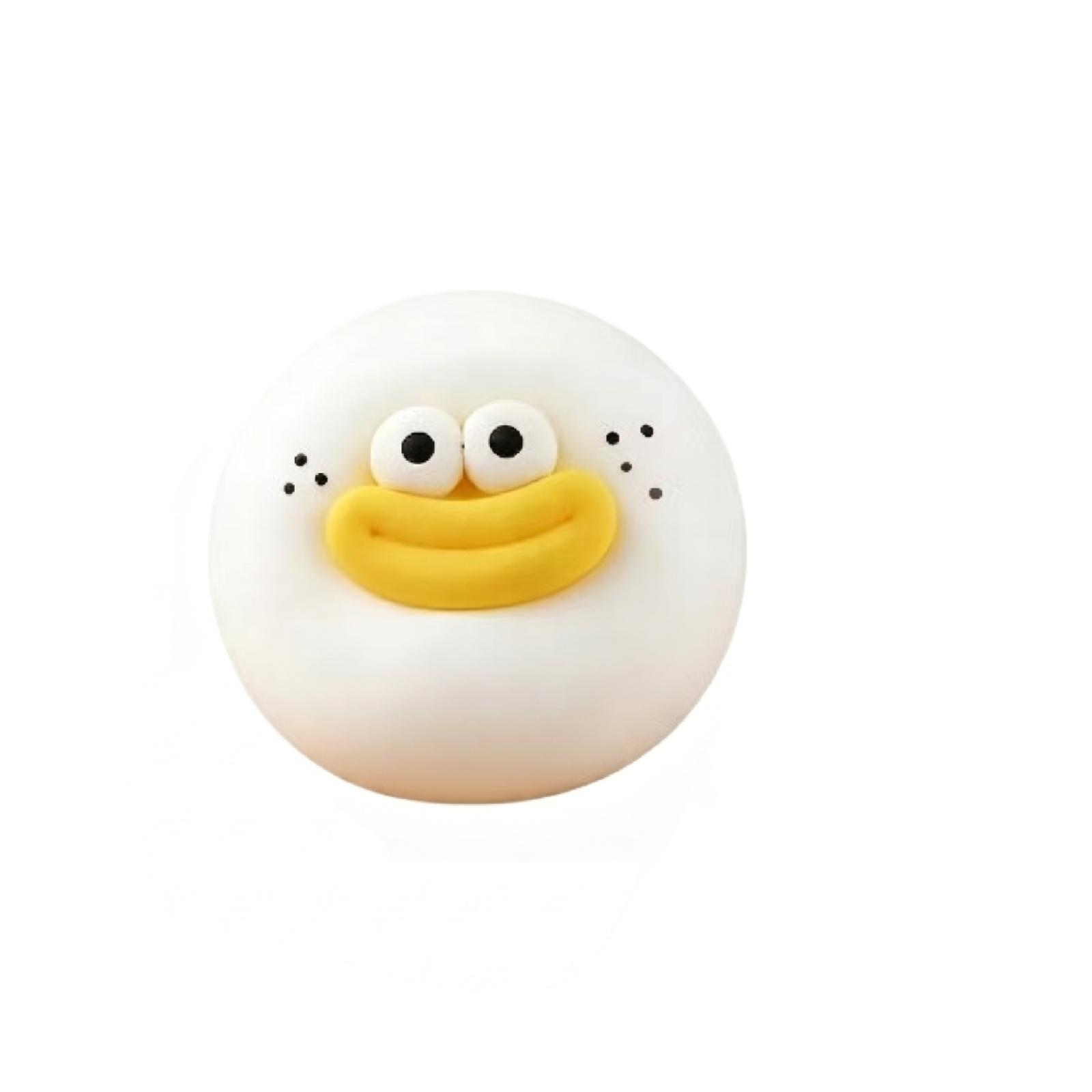 

Stress Relief Toys Slow Ball Cute Face For Kids And Adults Desk Toy One Size білий