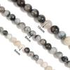 6 8 10mm Natural Stone Beads Eagle Eye Round Loose Spacer Gemstone Beads For Jewelry Making DIY Bracelet Necklace Accessories