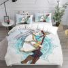 3D Print Anime Frieren Wiki Printed Bed Set Duvet Cover Pillowcase Bedding Set Bed Linen Sheet Quilt Cover Full Queen King Size