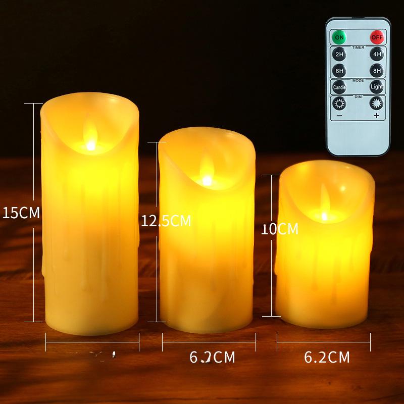LED Flickering Candle Lights for Bar, Wedding, or Restaurant Decor