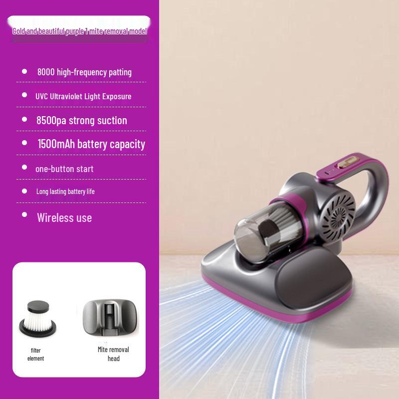 4-in-1 Wireless UV Portable Mite Removal Vacuum Cleaner