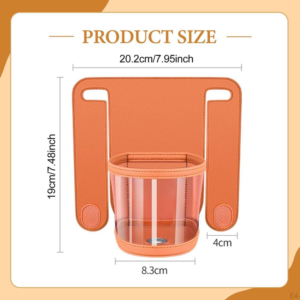 Headrest Cup Holder Car Shopping Bags with Hooks Backseat Organizer