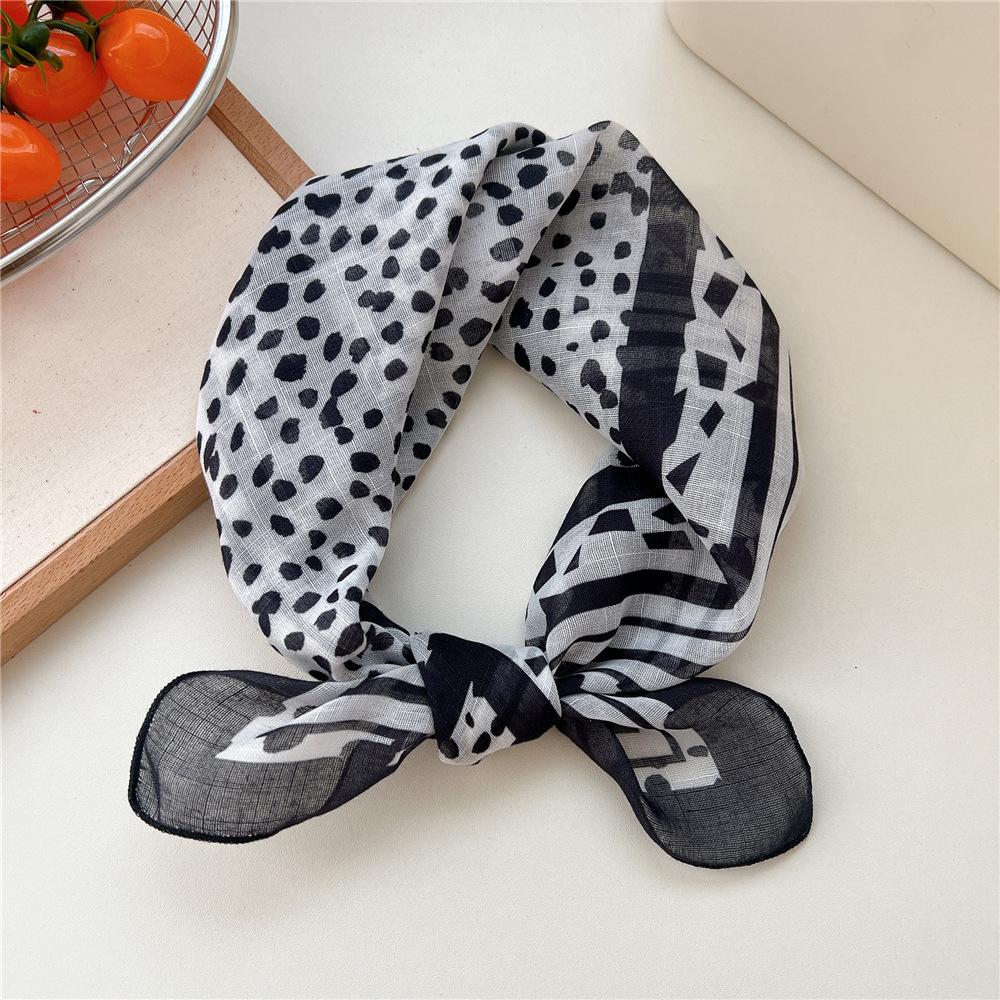 55cm Hair Scarf Cotton Square Scarf Hairband Headband Hairscarf Headscarf Turban Shawl Wrap Bandanas