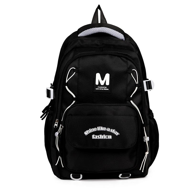 New Casual Schoolbag, Junior High School Student, Female Student, Junior High School Backpack, Girl Multi-color Large-capacity Backpack