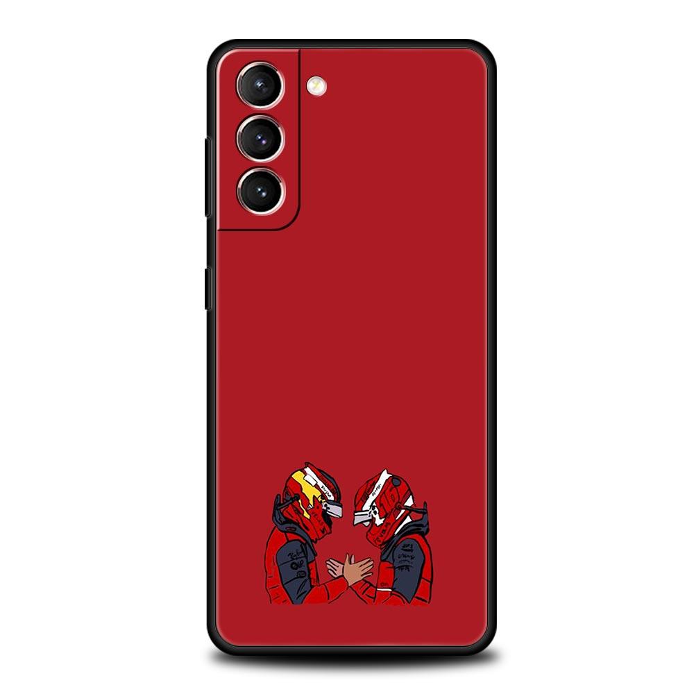 F1 Number 33 Phone Case For Samsung Galaxy S25 S24 S23 FE S22 Ultra S20 S21 5G S10 Plus S10E Soft Black Cover