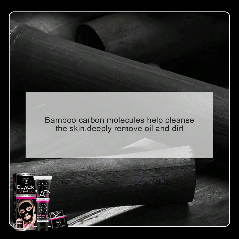 Sea Mud Black Mask Rich In Minerals Cleansing Skin Peel-Off Mask Daily Skin Care Mask Suitable For All Skin Types Perfect Christmas Gift