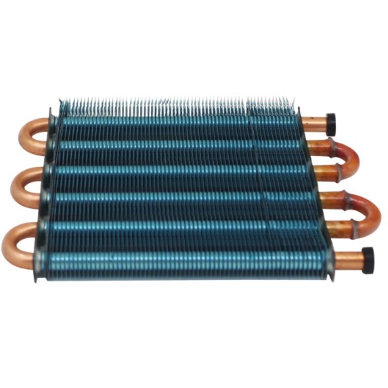 Mini condenser radiator air-cooled copper tube finned Radiator evaporator heat exchanger water cooling radiator accessories
