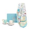 WENSLI Silk & Porcelain Scarf Set