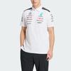 Adidas Mercedes - AMG Petronas Formula 1 Team Striped Short Sleeve Polo Shirt Men tops KE5524