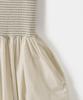Poyueoaijeuonli Tia Shirring Maxi Dress (Black Stripe)