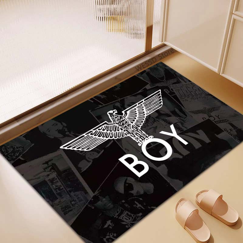 3D Eagle Logo Printed Rug — Suitable for Living Rooms, Bedrooms, Non-Slip Yoga Mats, and Outdoor Use; Ideal As A Birthday Gift