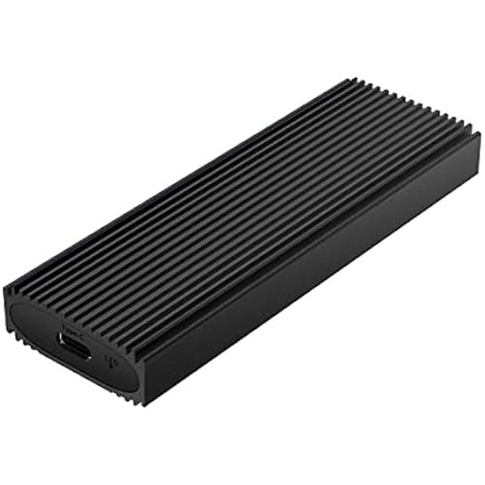 Boîtier Externe M.2 SSD NVME - AISENS - ASM2-022B - USB3.2 GEN2 - Noir - Vitesse De Transfert Rapide