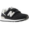 New Balance Nb 313 V2 Synthetic Leather Comfortable Durable Wear-Resistant Low-Top Running Shoes Kids Sneakers Black White P3139JN
