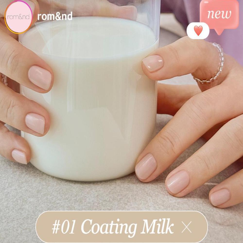 

Rom&nd Mood Pebble Укрепитель для ногтей 7 мл 01 COATING MILK