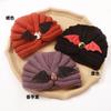 Halloween Children's Pullover Hat Pumpkin Bat Dress, Baby Winter Warm Knitted Hat, Baby Hat