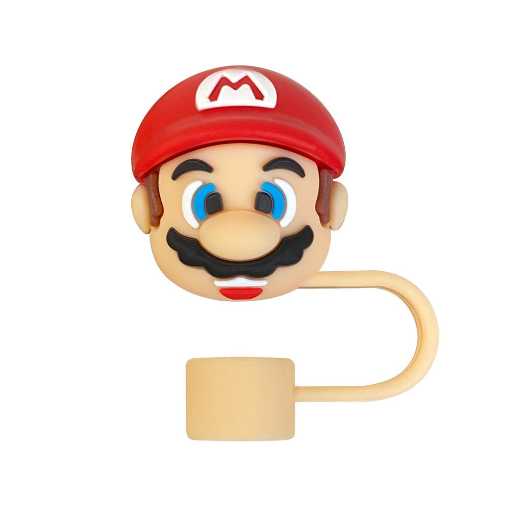 Cross-Border 10mm Straw Covers & Dust Plugs for Stanley Water Bottle - Cartoon Cup Accessories
