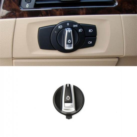 Automotive Headlight Switch Rotary Button For BMW X1 3 Series E90 E84 2009-2012