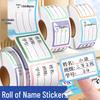 Waterproof Name Stickers for Elementary Students - School Supplies Labels