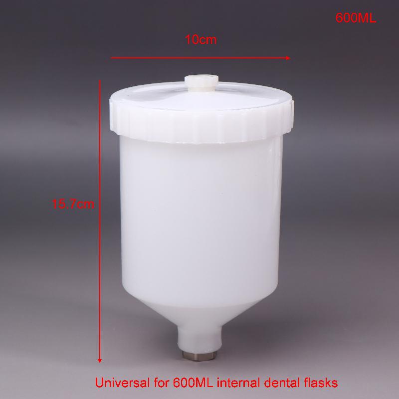 125/250/600Ml Plastic Spray Paint Cup Sprayer Cup Air Gravity Feed Paint Spray Pot Thread Connector For Spray Gun Parts