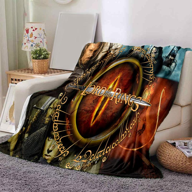 Lord of the Rings: The Ultimate Fantasy AdventurePrint Blanket, Soft Blanket For Sofa Office Bed And Travelling Daughter Birthday Gift Esj35