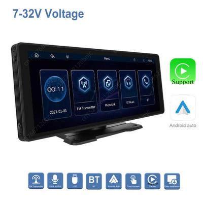 10,26 Zoll Auto-Multimedia-Player Rückfahrkamera Kabelloses Carplay Android Auto Desktop-Autoradio Bluetooth-kompatibel Mirrorlink
