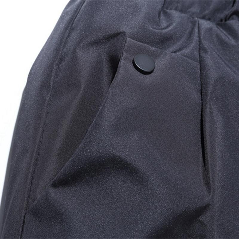 2-7 Years Kids Warm Drawstring Pants Adjustable Cuffs Windproof Pants