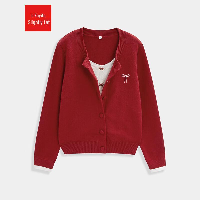 

IEF Трикотажный топ больших размеров в милом девичьем стиле с длинным рукавом XL