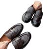 Premium Cowhide Edition~ Platform Small Leather Shoes Women's British One-Pedal Lazy Leather Loafers